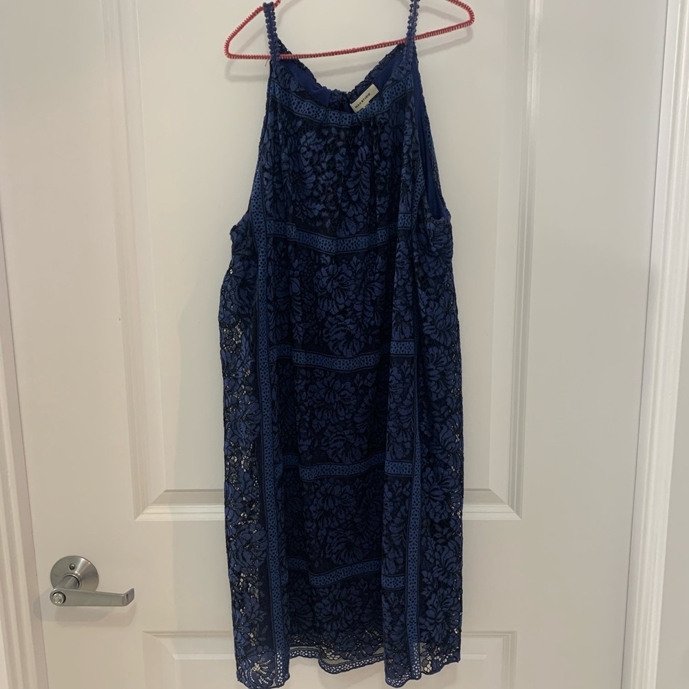 Blue Max Studio Halter Top Dress